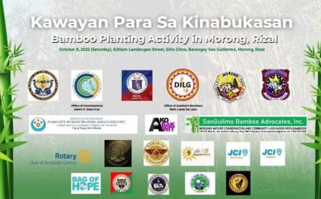 He Who Plants a Tree... Plants a Hope: Bag of Hope Inc. Joins “Kawayan Para Sa Kinabukasan” Bamboo Planting Activity