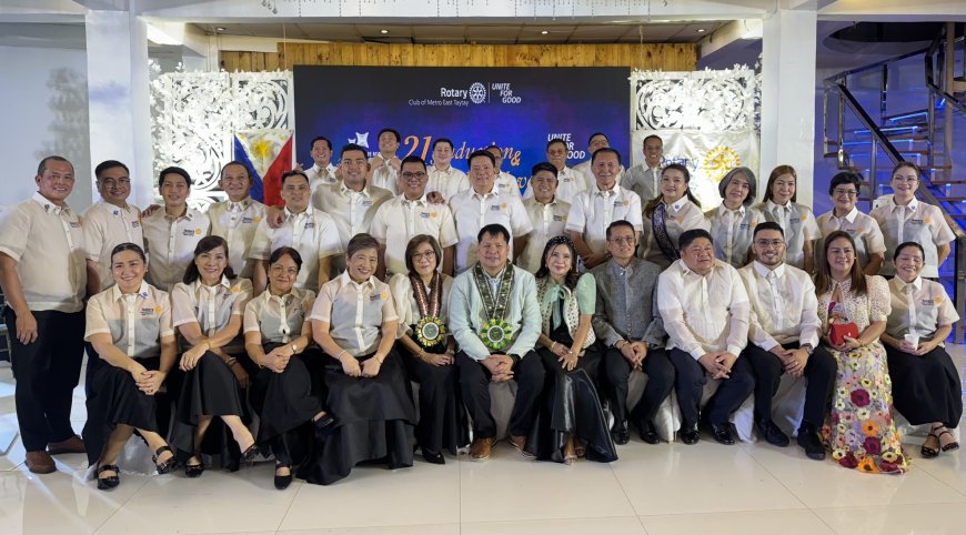 Rotary Club of Metro East Taytay Celebrates Milestone with 21st Induction and 20th Handover Ceremony