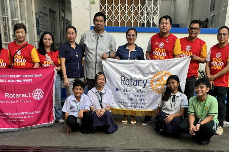 Rotary Club of Metro East Taytay: “We’re This Close to Ending Polio!” thumbnail