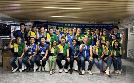 Rotary Club of Metro East Taytay Signs First International Sisterhood Agreement with Rotary Club of Gwangju Chungjang, Korea