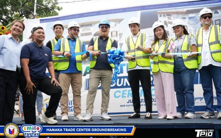 Soon to Rise: HAMAKA Trade Center Set to Boost Taytay’s Local Economy